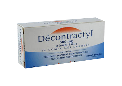 Image DECONTRACTYL 500MG CPR 24